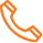 phone icon orange