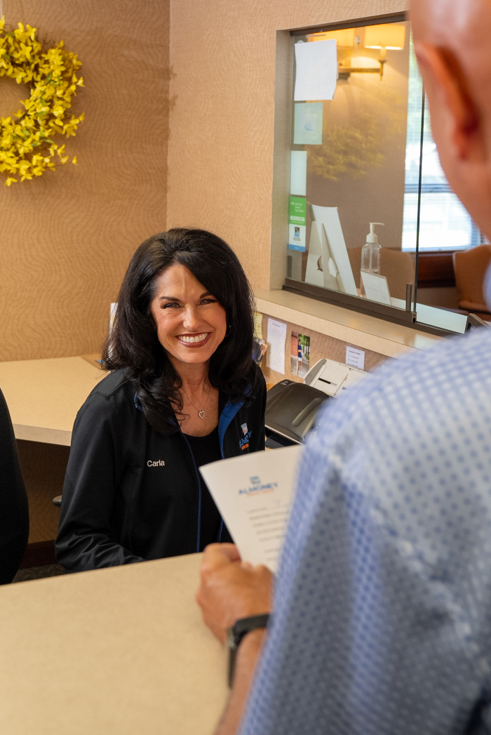 Almoney Dental Group receptionist